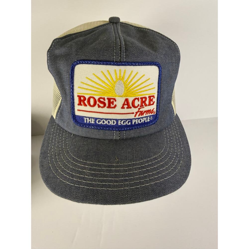 Vintage Rose Acre Farm Truckers Hat